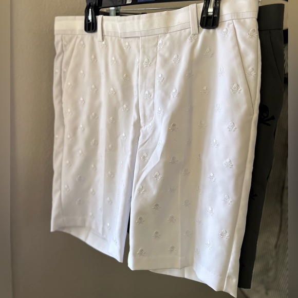 2 PAIRS G/FORE GOLF Killer T SHORTS SKULL SIZE 34 - Picture 3 of 8